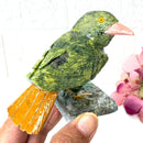 Crystal Love Birds in delightful colors from Peru