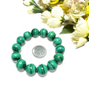 Malachite Round Bead Bracelet (Transformation)