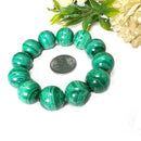 Malachite Round Bead Bracelet (Transformation)
