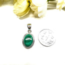 Malachite Premium Pendants in Silver (Transformation)