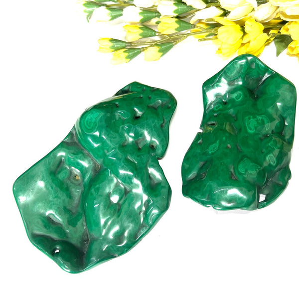 Malachite Free Form Plates