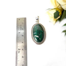 Malachite Premium Pendants in Silver (Transformation)