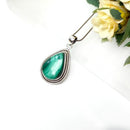 Malachite Premium Pendants in Silver (Transformation)