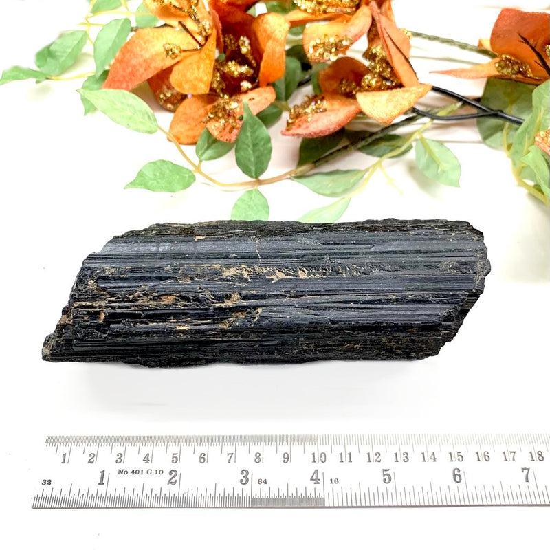Elite Rough Black Tourmaline Medium Sized (Grounding & Protection)