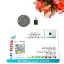 Moldavite Small Silver Pendant