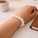 White Moonstone Bracelet