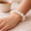 White Moonstone Bracelet