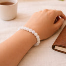 White Moonstone Bracelet
