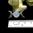 Moonstone Small Pendants in Silver (Balance Emotions)