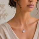 Moonstone Small Pendants in Silver (Balance Emotions)