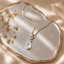 Moonstone Small Pendants in Silver (Balance Emotions)