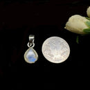 Moonstone Small Pendants in Silver (Balance Emotions)