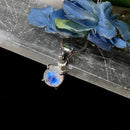 Moonstone Small Pendants in Silver (Balance Emotions)