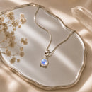 Moonstone Small Pendants in Silver (Balance Emotions)