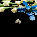 Moonstone Earrings in Silver