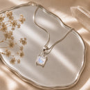 Moonstone Small Pendants in Silver (Balance Emotions)