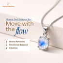 Moonstone Small Pendants in Silver (Balance Emotions)