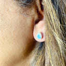 Moonstone Earrings in Silver