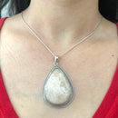 Morganite Premium Pendants in Silver