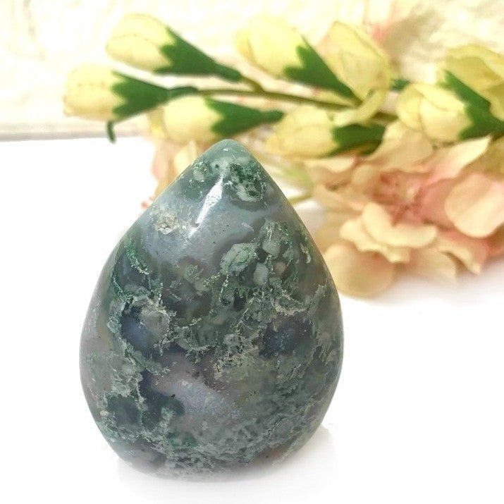 Moss Agate Flames (Growth and Balance)