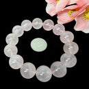Mozambique Rose Quartz Bracelet Gem Quality (Love & Harmony)