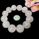 Mozambique Rose Quartz Bracelet Gem Quality (Love & Harmony)