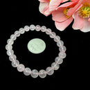 Mozambique Rose Quartz Bracelet Gem Quality (Love & Harmony)
