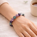Multi Fluorite Bracelet (Focus  and Clarity)
