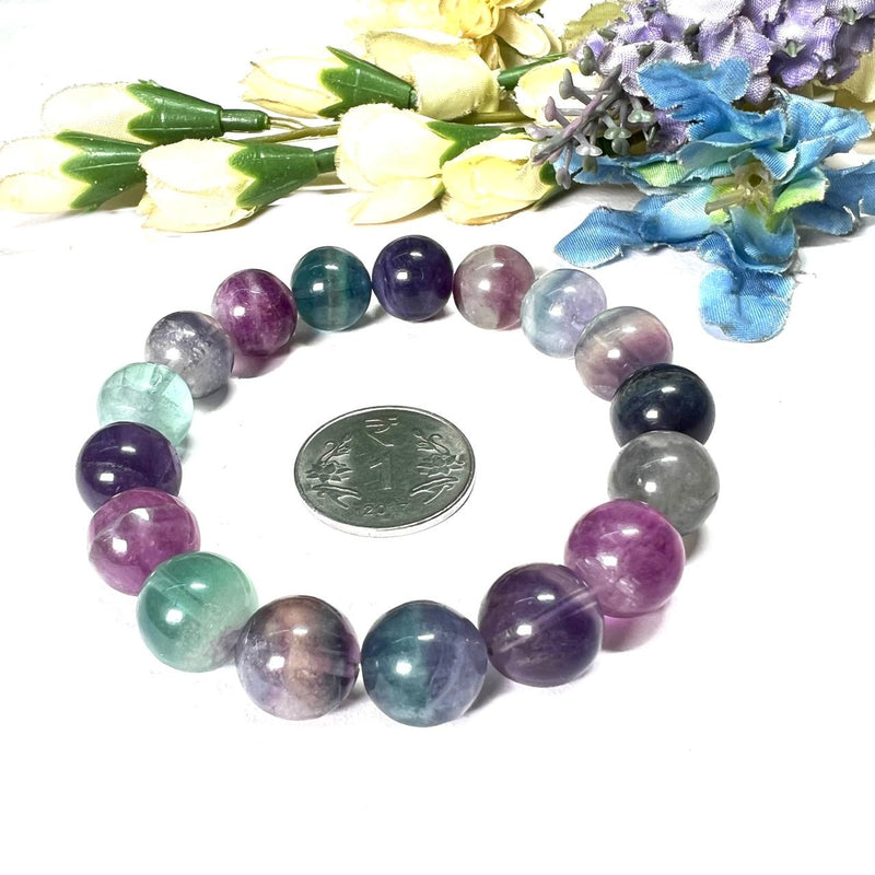 Multi Fluorite Bracelet (Focus  and Clarity)