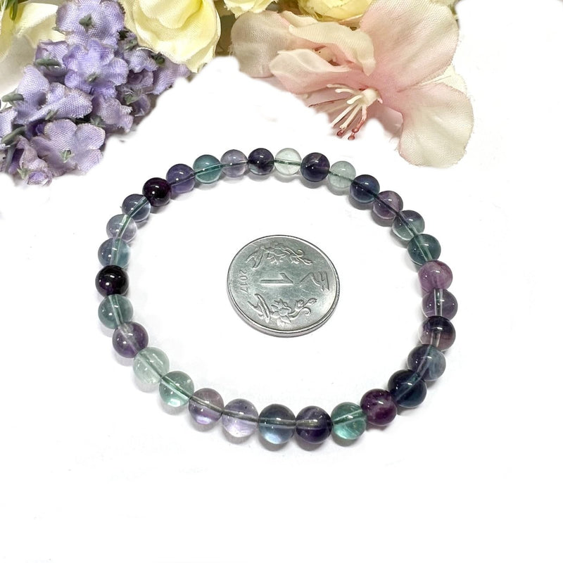 Multi Fluorite Bracelet (Focus  and Clarity)