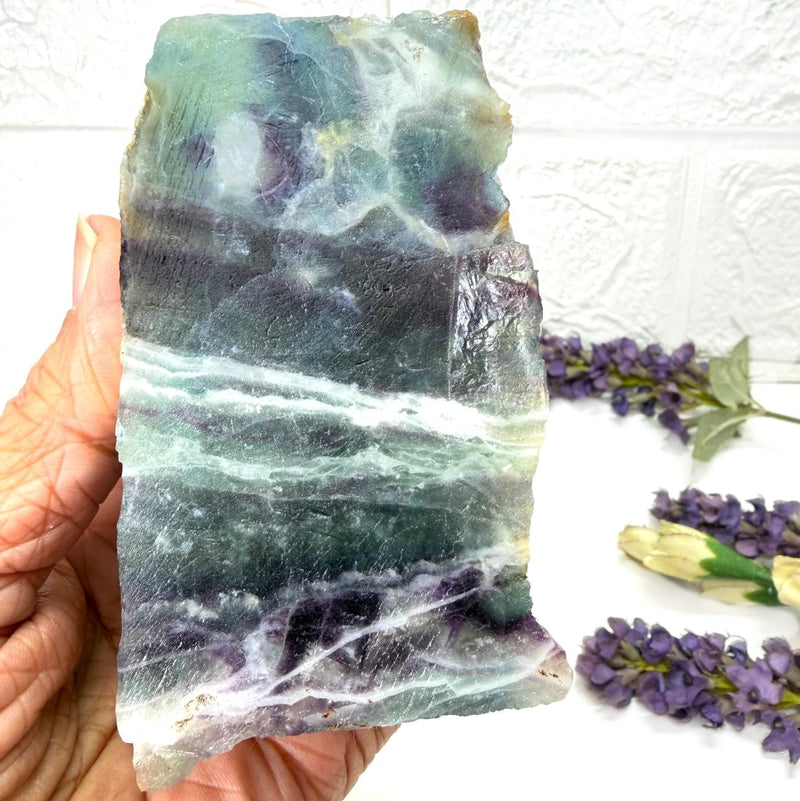 Multi Fluorite Rough (Focus and Clarity)