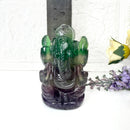 Multi Fluorite Ganesha (Focus and Clarity)