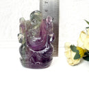 Multi Fluorite Ganesha (Focus and Clarity)