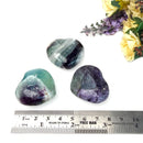 Multi Fluorite Heart (Focus  and Clarity)