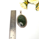 Nephrite Jade Premium Pendants in Silver