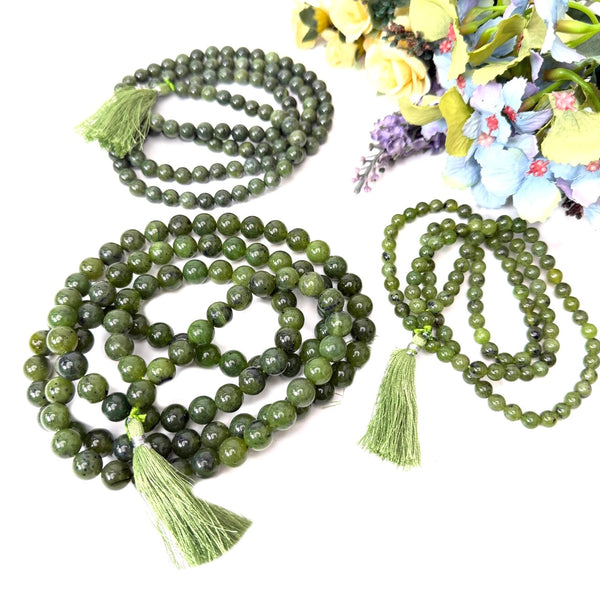 Canada Nephrite Jade Mala/ Necklace