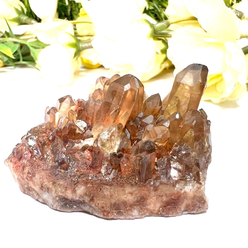 Natural Citrine Clusters from Nigeria (Career) (Not Heated)