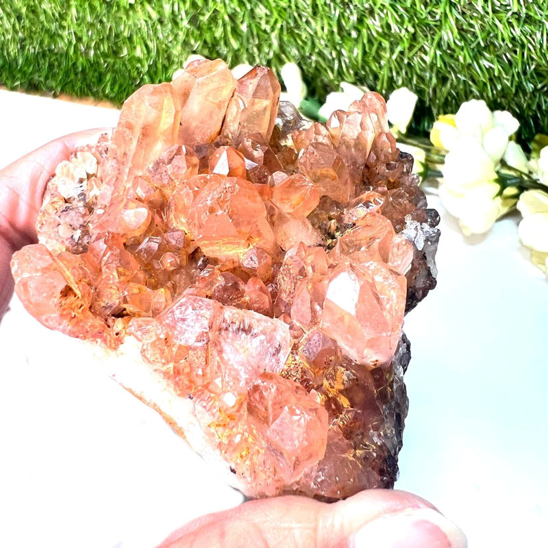 Natural Citrine Clusters from Nigeria (Career) (Not Heated)