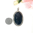 Black Obsidian Premium Silver Pendants (Protection & Grounding)