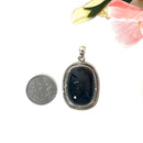 Black Obsidian Premium Silver Pendants (Protection & Grounding)