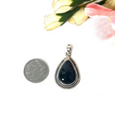 Black Obsidian Premium Silver Pendants (Protection & Grounding)