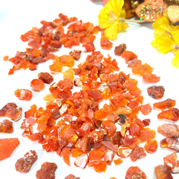 Orange Fire Opal Rough- Mexican (Passion and Joy)