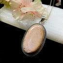 Orange Phosphosiderite Premium Pendants in Silver