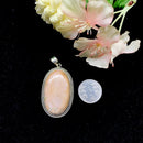 Orange Phosphosiderite Premium Pendants in Silver