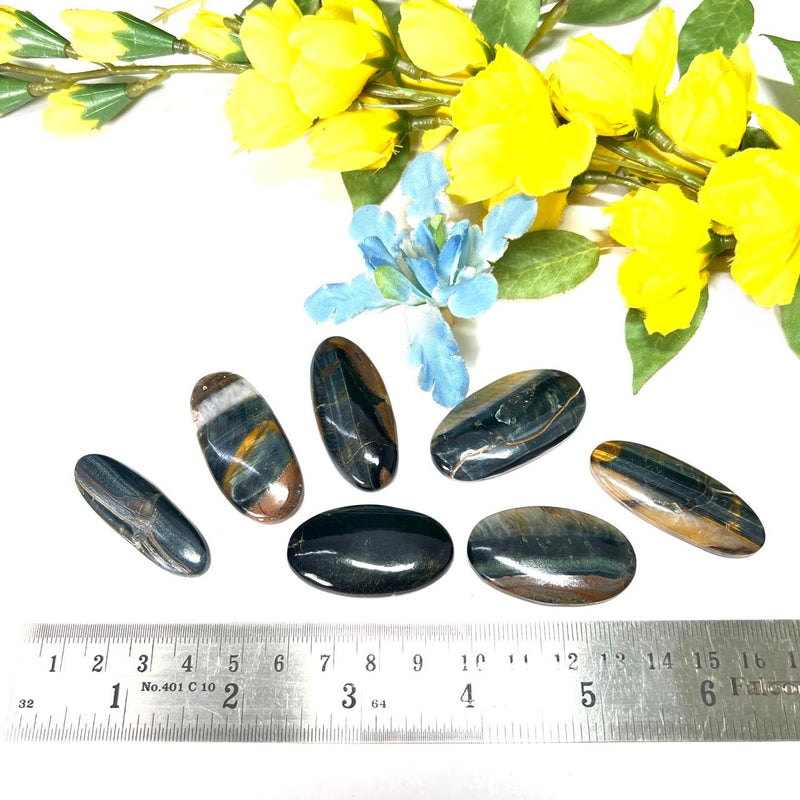 Blue Tiger Eye / Hawks Eye Cabochon