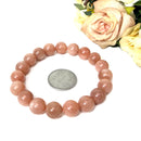 Peach Moonstone Bracelet