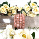 Peach Moonstone Bracelet