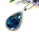 Blue Apatite Silver Pendant Premium Collection (Help in Weight Loss)
