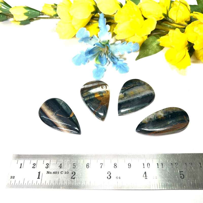 Blue Tiger Eye / Hawks Eye Cabochon