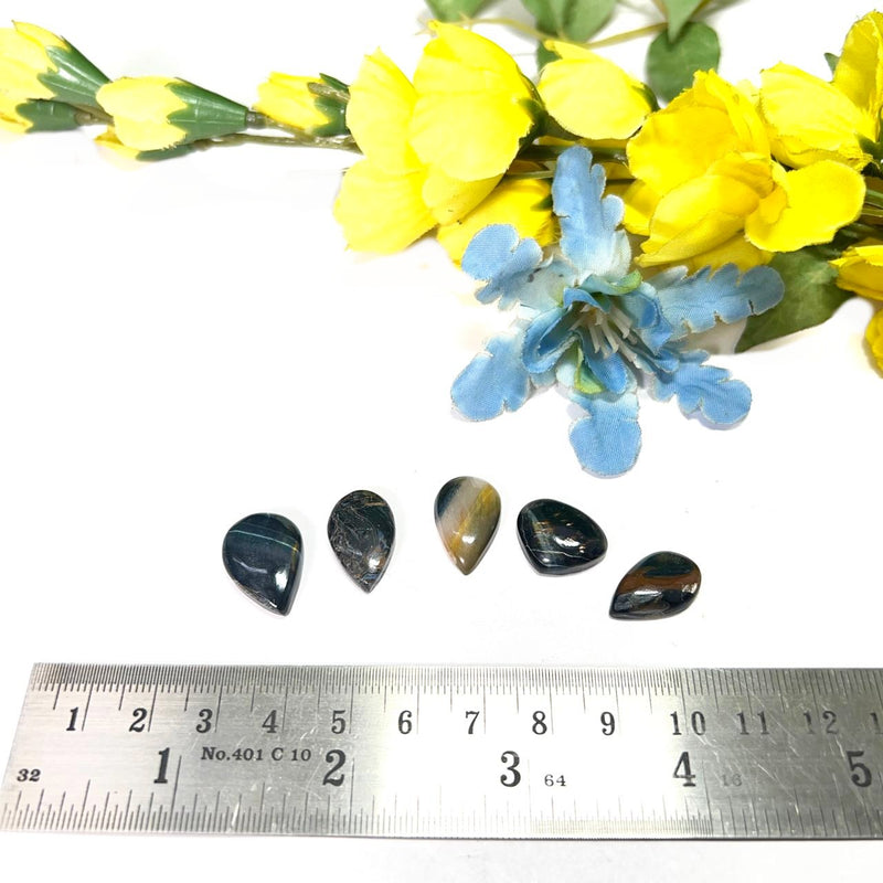 Blue Tiger Eye / Hawks Eye Cabochon